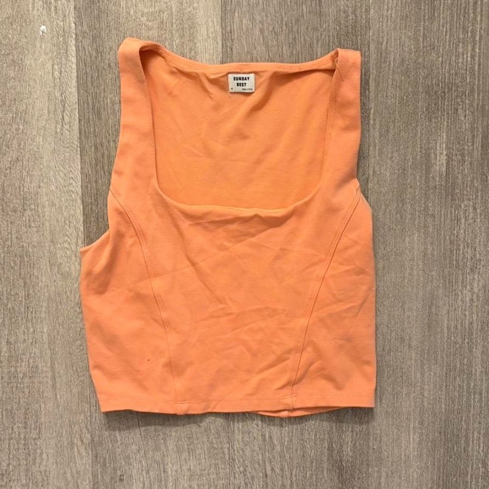 Sunday Best Bright Orange Apparel